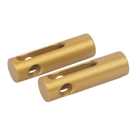 EX1338A - Optimist aluminium goud geanodiseerde top pins Optiparts