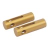 EX1338A - Optimist aluminium goud geanodiseerde top pins Optiparts